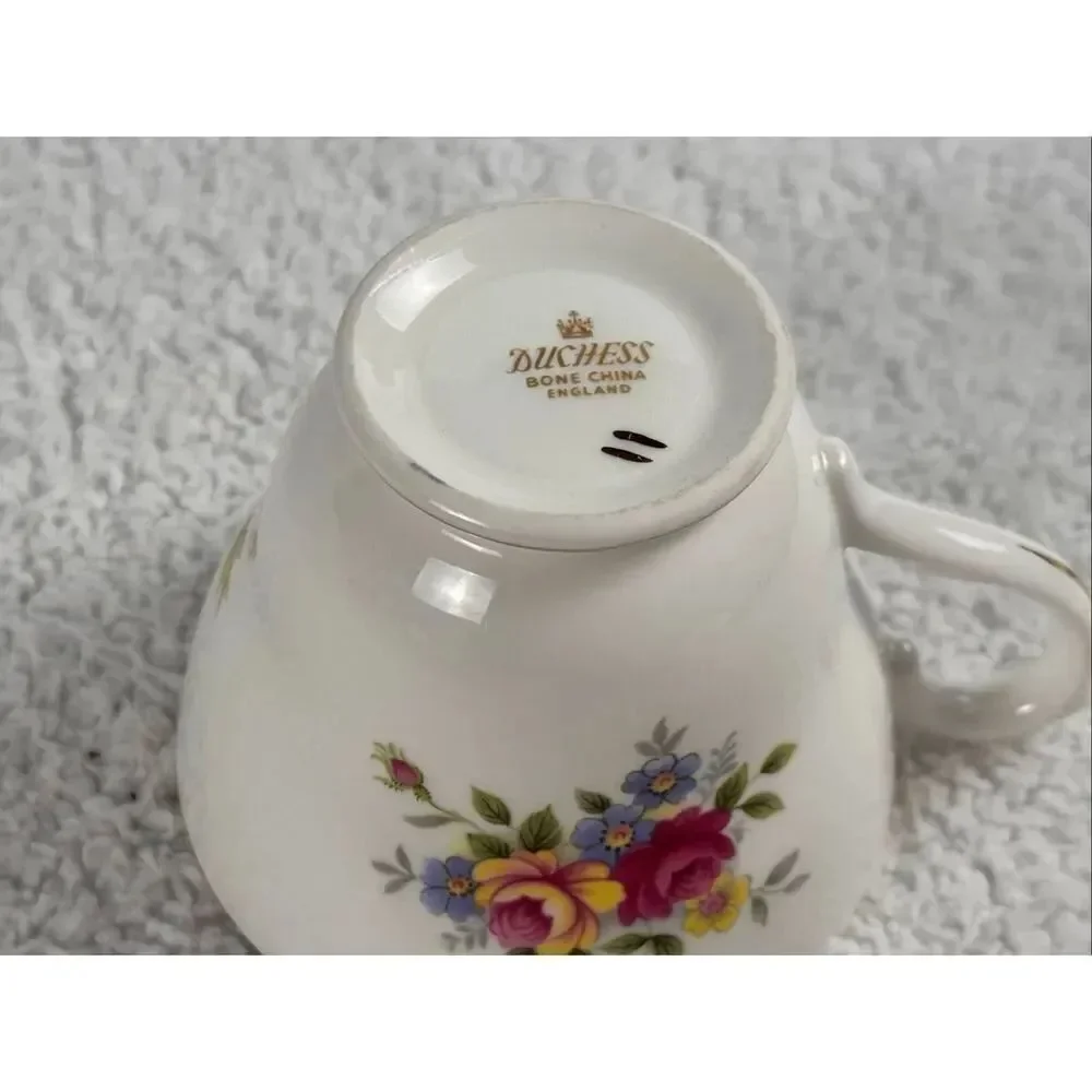 Vintage Duchess Fine Bone China Floral Tea Cup